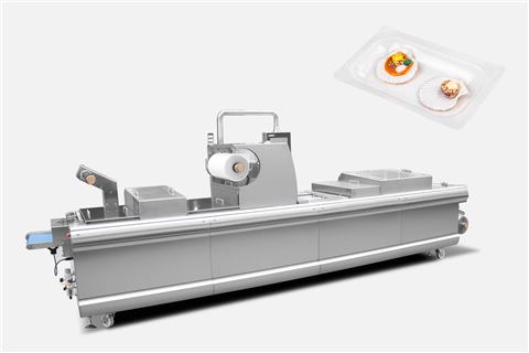 扇貝全自動真空貼體包裝機(jī)