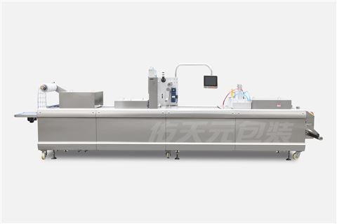 番茄醬熱成型拉伸膜包裝機