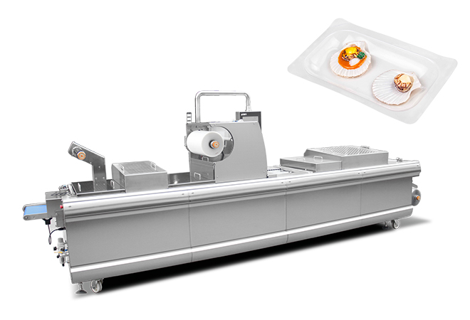 扇貝全自動真空貼體包裝機
